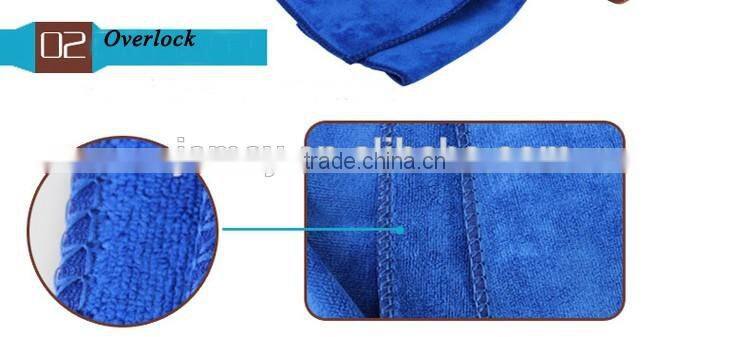 300gsm microfiber cleaning towel 16x16 cleaning towel