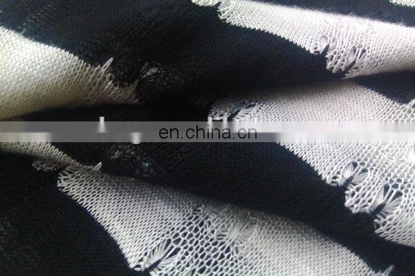 shaoxing winfar woman dress jacquard knit polyester rayon spandex fabric