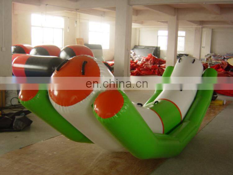 Cheap Prices Single Tube Inflatable Water Seesaw Chair / Seesaw Seat