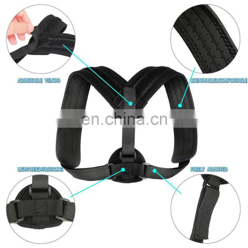Back Clavicle Posture Corrector Brace With Adjustable StrapBZ-009