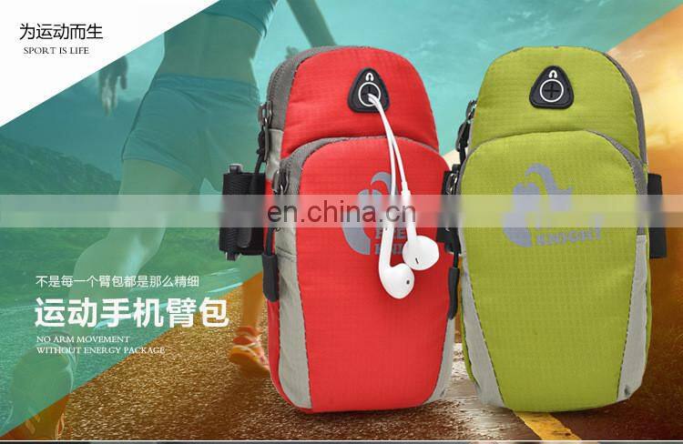 Mini Outdoor Cycling Sports Running Camping Wrist Pouch Mobile Phone Arm Bag Key Money arm bag