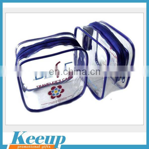 custom cheap eco-friendly pencial PVC bag for students