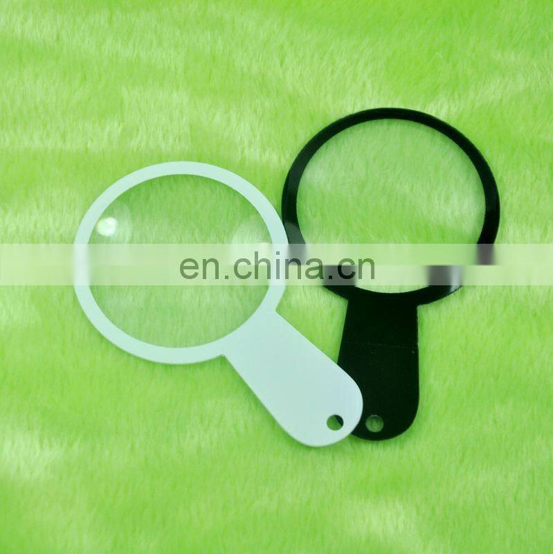 Online shopping on Alibaba pvc plastic small bookmark magnifying glass