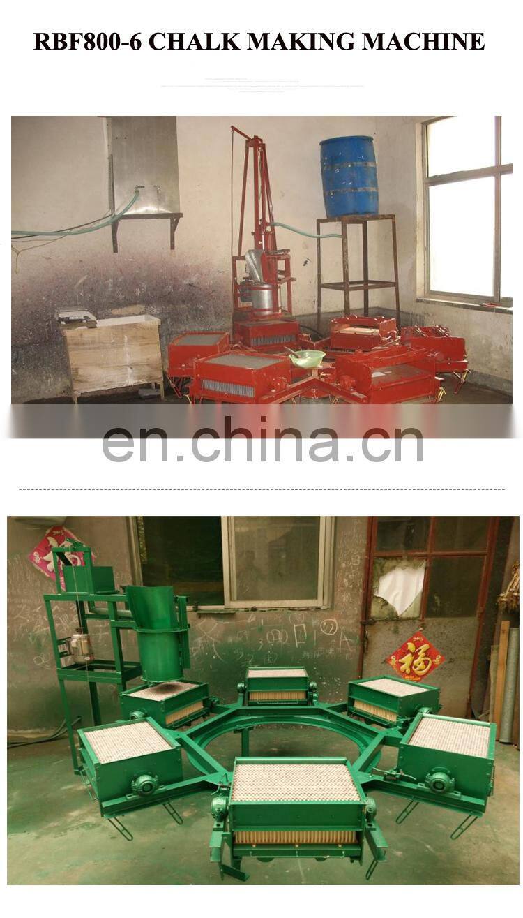 Commercial blackboard chalk making machine/white colorful chalk machine/school chalk mould