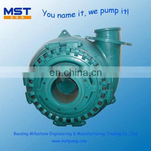 Heavy duty electric gravel dredge pump