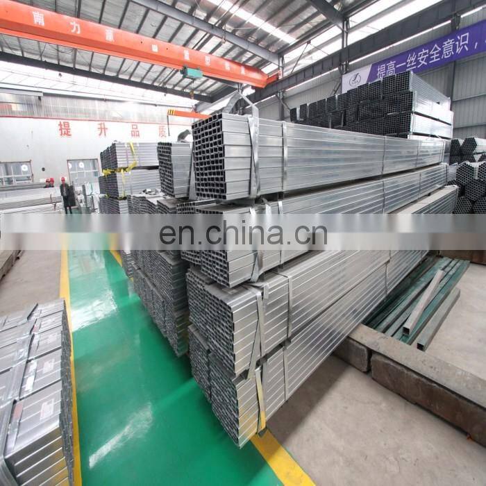 Honesty Factory Supply Building Material Steel Trading Company Pre Galvanized Surface Treatment Rectangular Pipe
