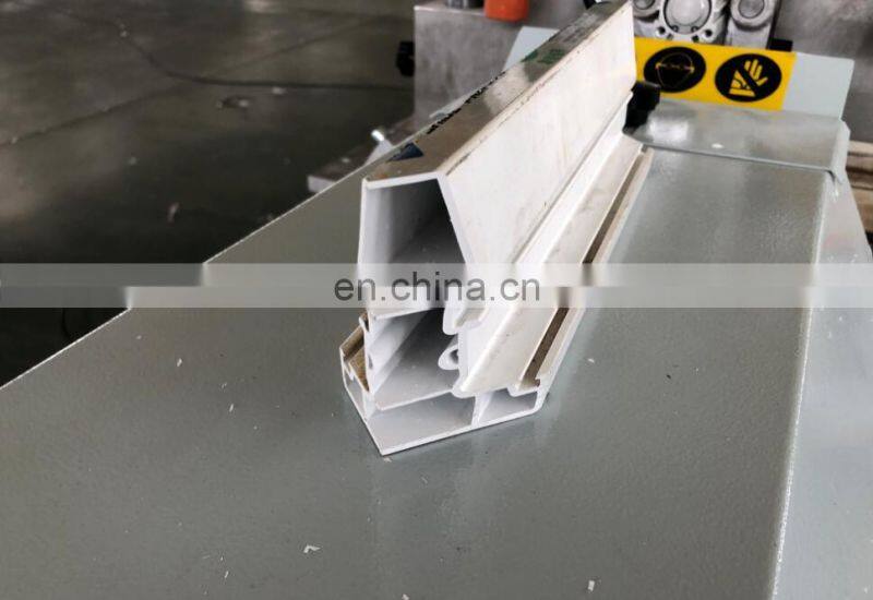 Mullion Cutting Saw for PVC Profile SVJ-45 PVC Window Door Cutting Machine PVC Mullion V Shape Cutting Saw