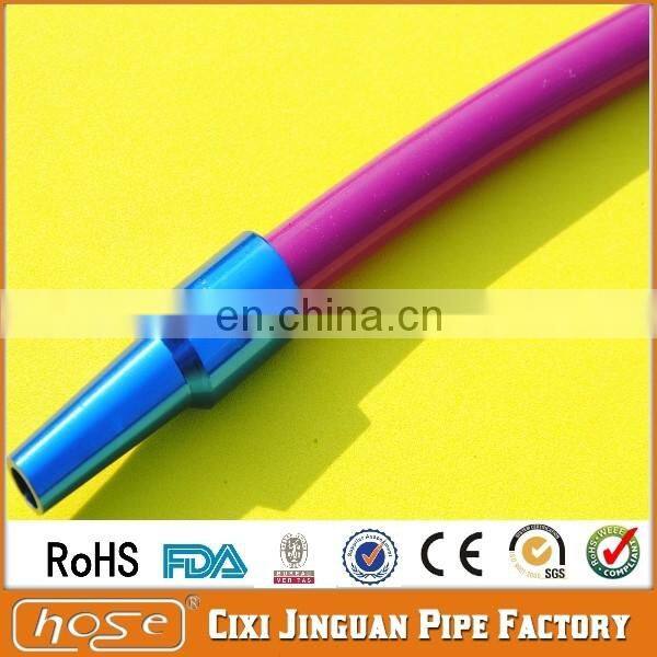 Colorful Aluminum Handled Dream Hose Food Grade Smoking Silicone Hookah Tube Silicone Hookah Hose Shisha Hookah Silicone Hose