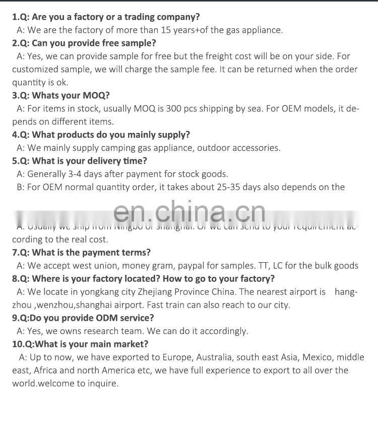 butane gas portable gas heater