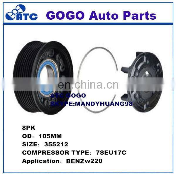 High quality air conditioning DENSO 7SEU17C compressor clutch compressor magnetic clutch for MERCEDES B ENZ W203