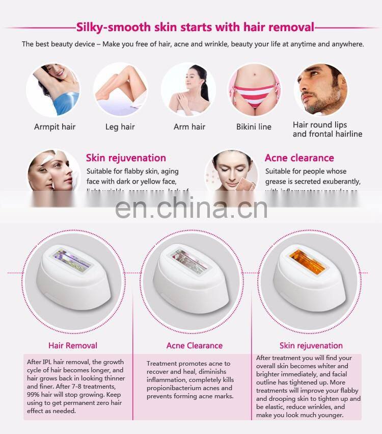 DEESS New products mini laser ipl hair removal skin care product for women