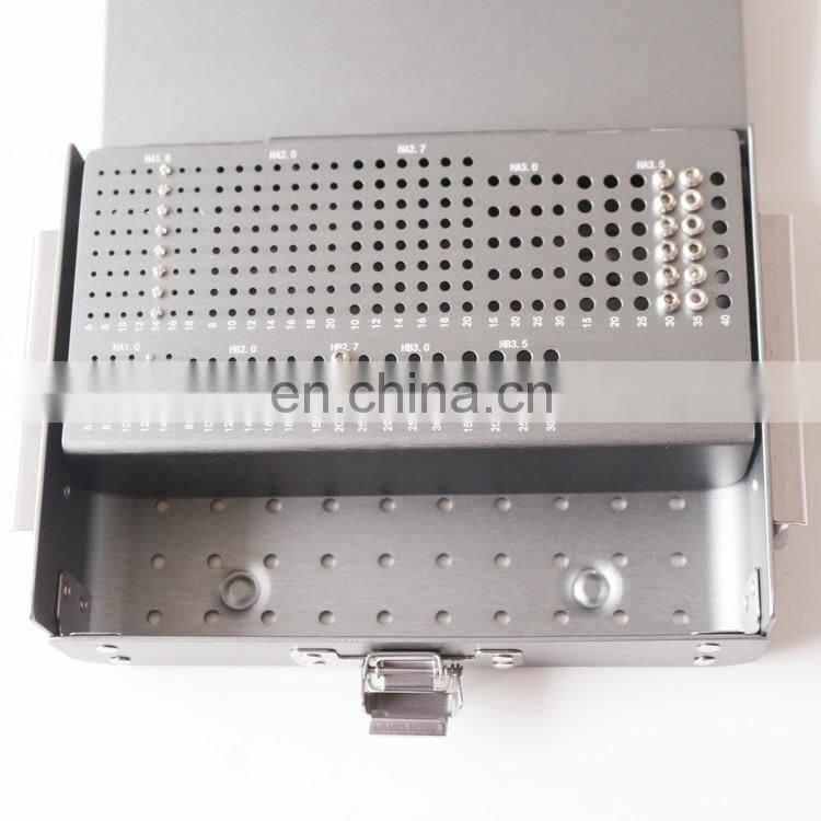 Orthopedic instrument box pelvic plate instrument set Ao titanium plate