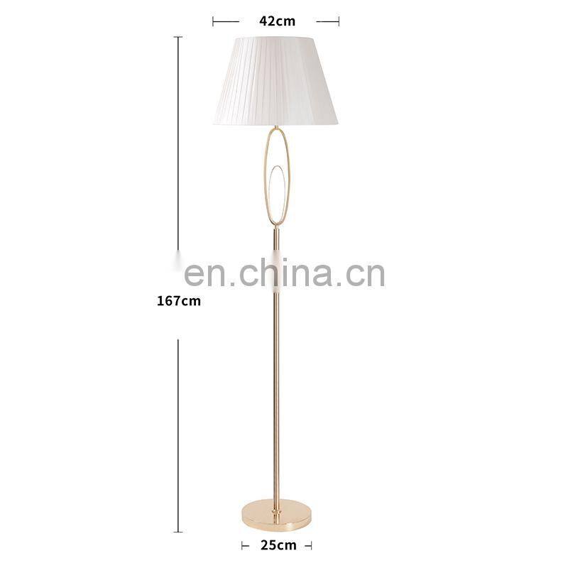 new design and chic metal floor lamp