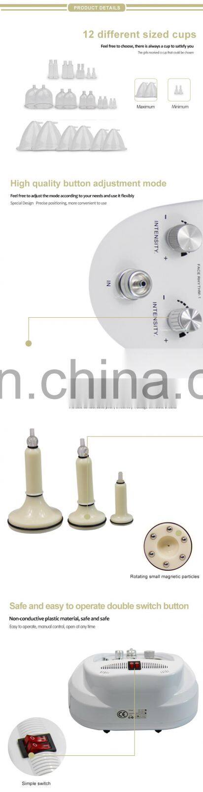 strong suction for breast therapy cupping guasha massage