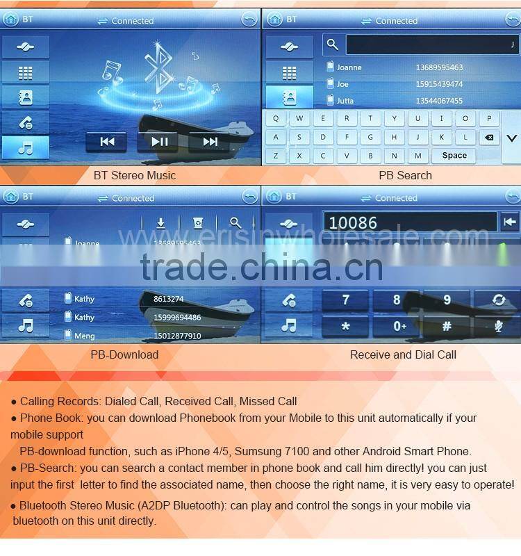 Erisin ES8020M 8" Double Din Car Multimedia System Player