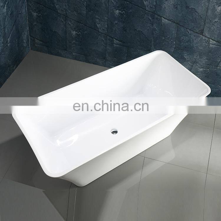 Proway Bathtub indoor GF-3048 small wisdom matt black mini bathtub with seat