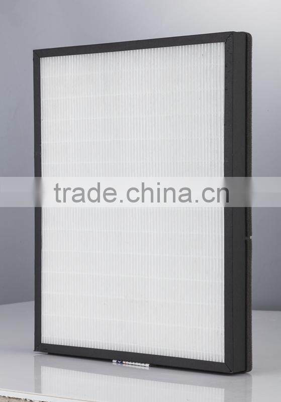 Glass fiber media air filter