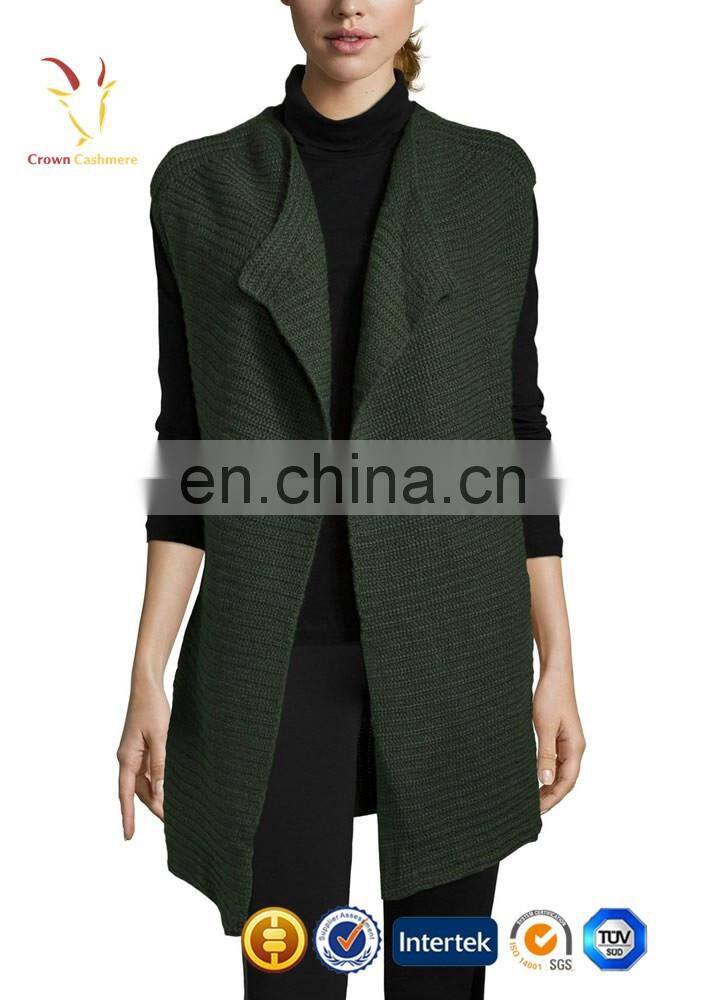 Womens Wool Sleeveless Sweater Vest,Women Sleeveless Cardigan