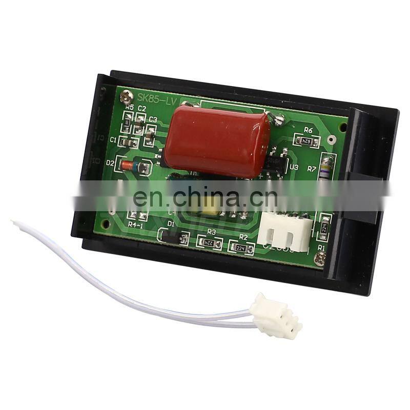 DL85 Digital Voltmeter AC80-500V Voltage Meter Detector LED Voltmeter Panel Meter Red For Electromobile Motorcycle Car