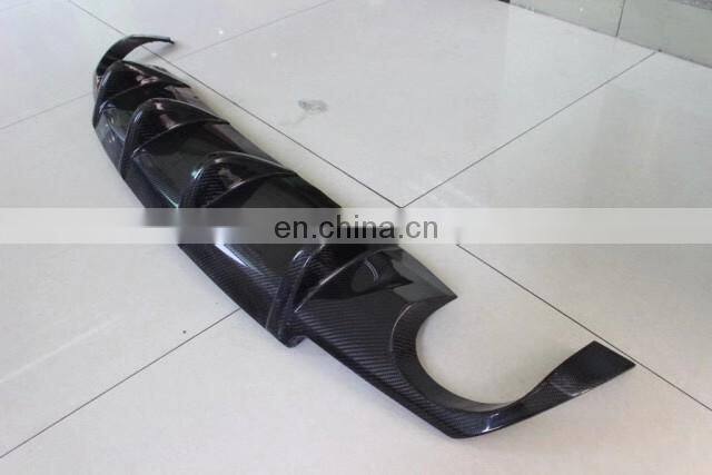 For Volkswagen VW Scirocco R Racing Style Carbon Fiber Rear Bumper Diffuser 15-18
