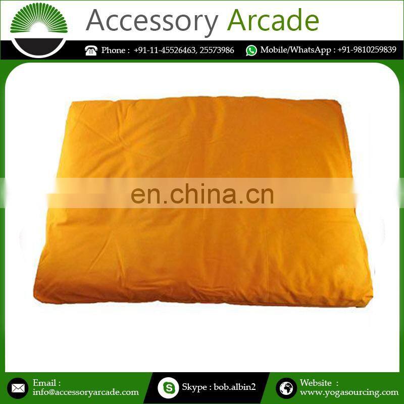 Anti-Decubitus Embroidered Pattern Zabuton Custom Mat Manufacturer and Supplier From India