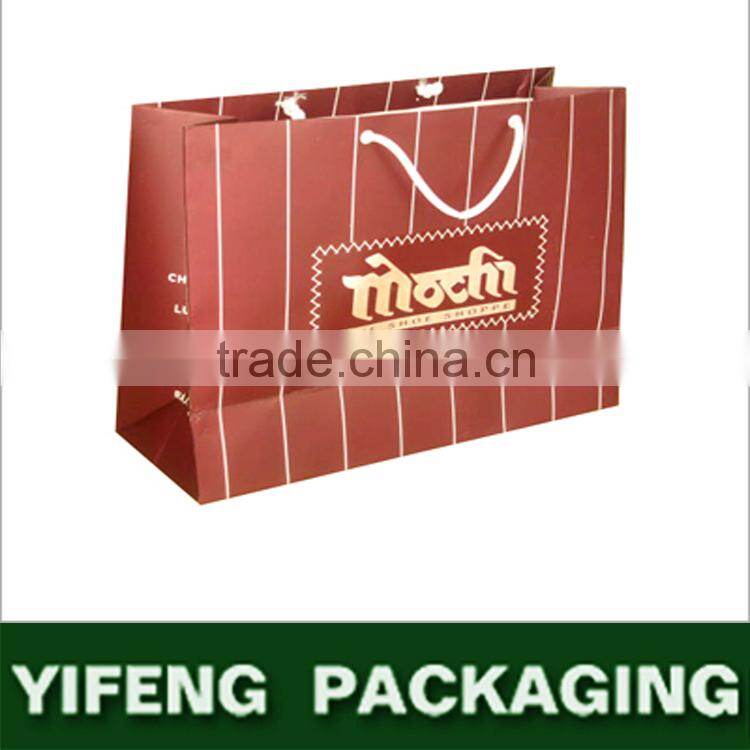Made in china customized luxury design cheap paper shopping bag
