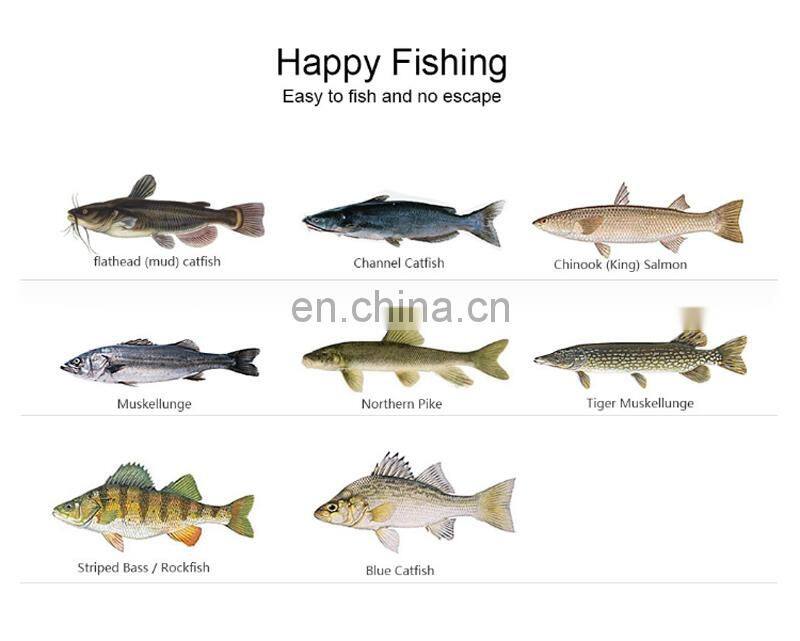 50pcs/box High Carbon Steel Environmental Saltwater Freshwater Fishing Gear Two Extra Barbs Baitholder Fishing Hook