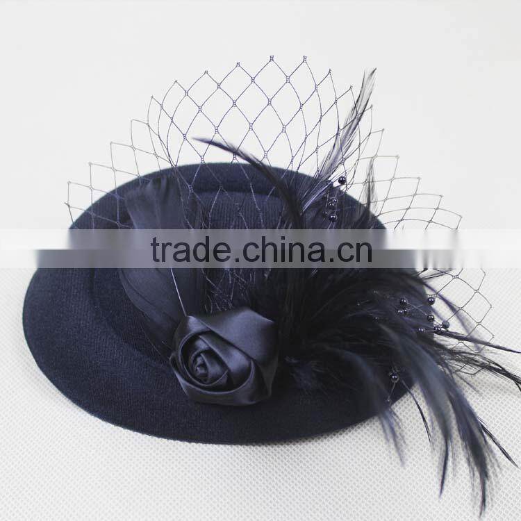 Wholesale Party/Races/Christams Mini Fascinator Hat With Veilling