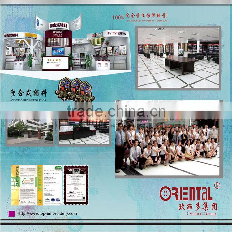 Top quality unique design fashion garments embroidery applique