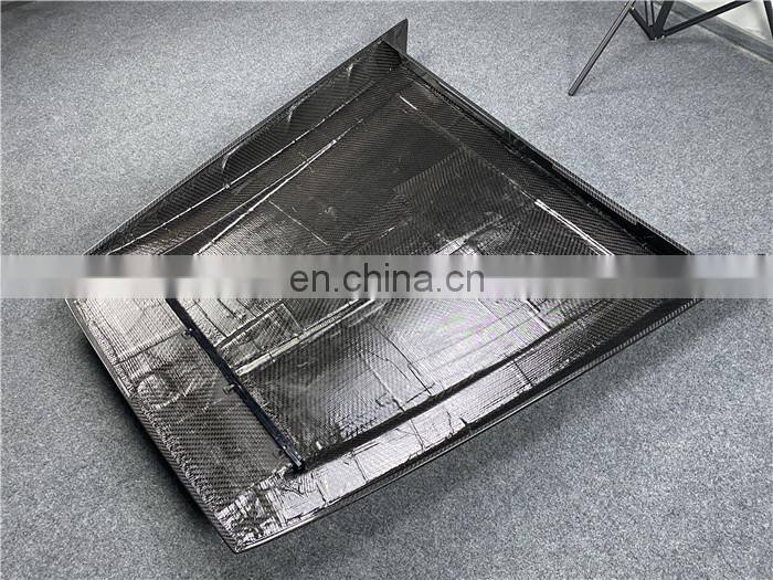 Runde Top Quality Hood For Mercedes-Benz G-Class W464 G63 G500 G350 Upgrade Bar bus B Style Carbon Fiber Engine Cover