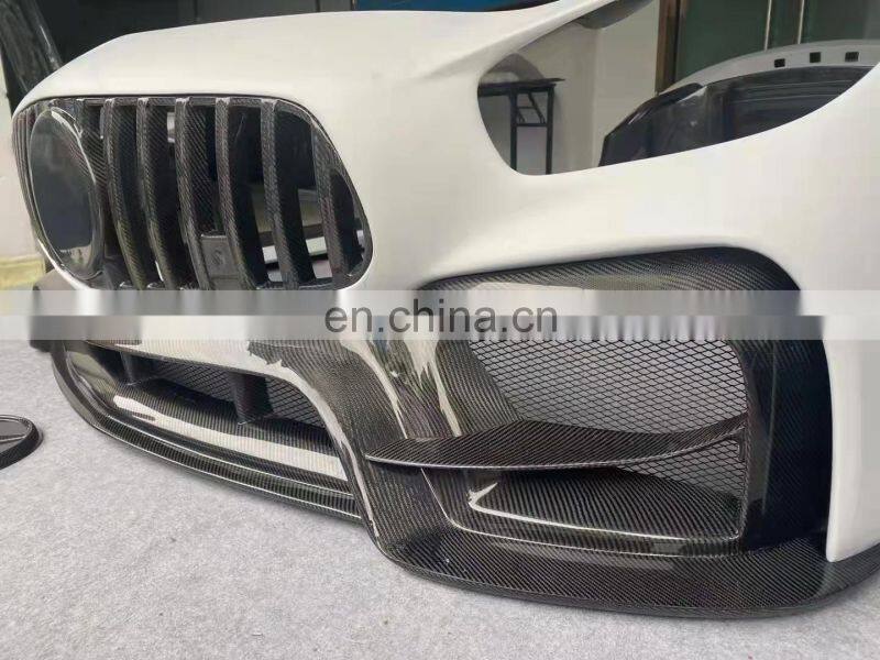 Runde For 14-19 Mercedes-Benz AMG GT GTC GTS IMP Style Body Kit Front Bumper Rear Bumper Front Lip Rear Lip Hood Side Skirt