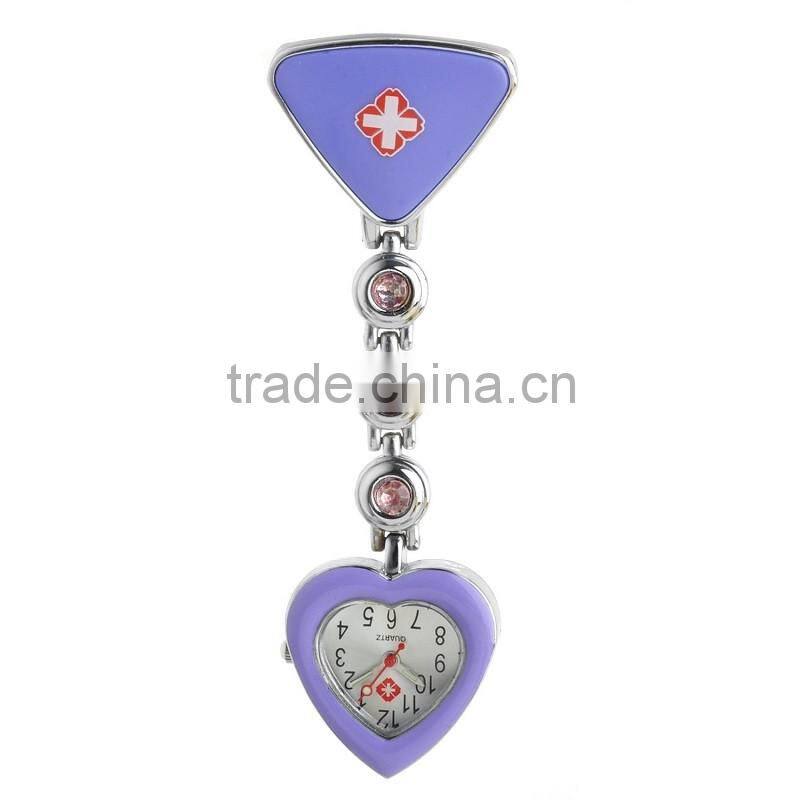 100% factory wholesale Quartz with Clip Vogue nurse watch doctor watch clock pocket watch