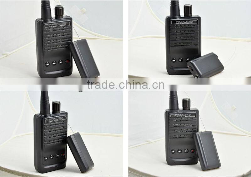 CW-04 audio Long Range 1500M Wireless Transmission Recorder