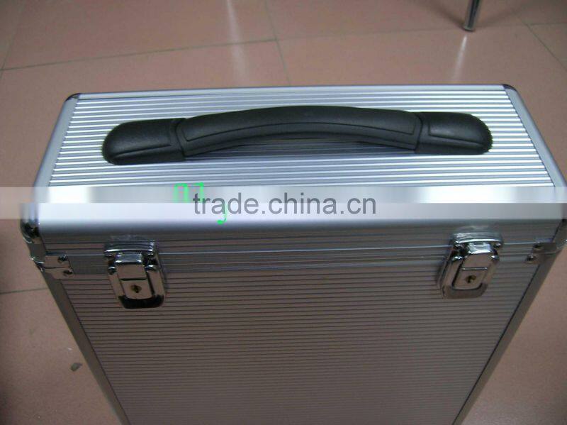 2013 new design UK style Aluminum instrument case with logo print