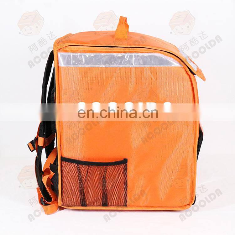 Round Carrier Hot Delivery Backpack Food Bags For Pizza Boxes Food Delivery Bag Food Courier Backpack