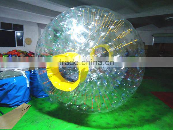 1.0mm TPU/PVC high quality colorful inflatable zorb ball water