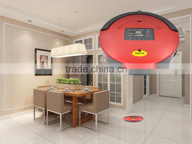 M882 Robotic Vacuum Cleaner in New Design, with UV Lamp and Virtual Wall,Sweeper size D350*85mm