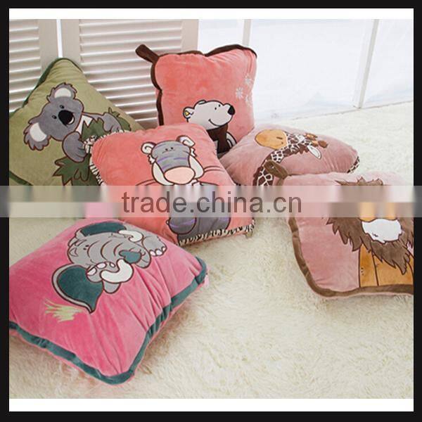 good quality animal shape stuffed plush cushion on sale