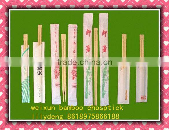 Natural Bamboo Chopsticks For Sushi/Fastfood/Noodle