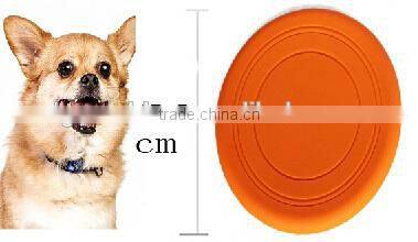 China supplier professional soft durable silicone frisbee for dogs
