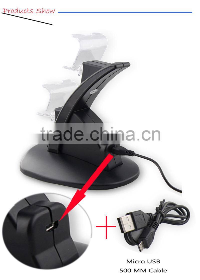 Wholesale Dual charger dock station stand for ps4 playstation game controller