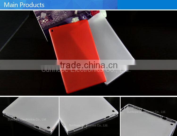 new products 2016 tpu soft case for Amazon Fire HD 10 2015