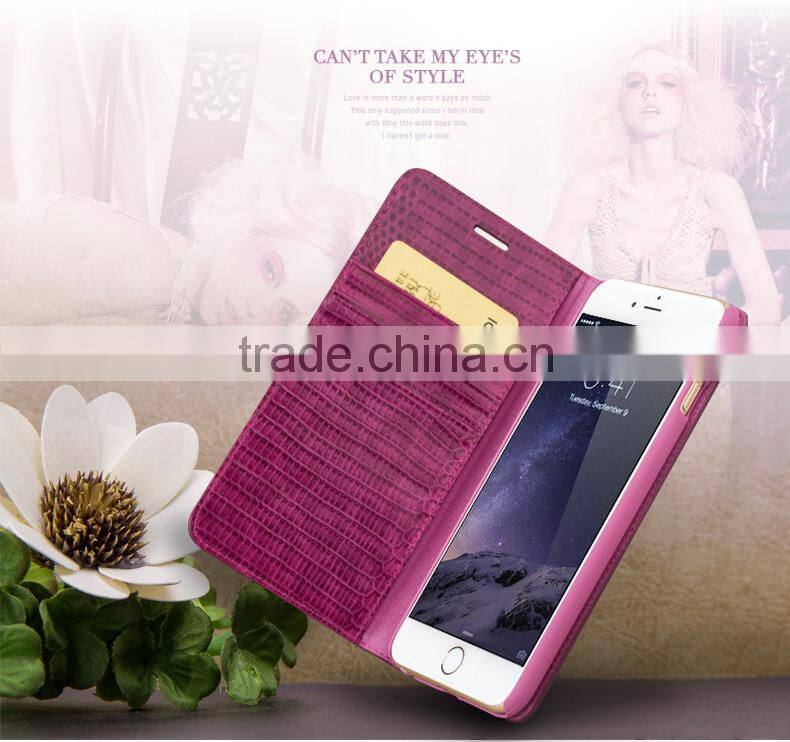 Craftman Handmade Genuine Leather Phone Case 4.7 inch for Apple iphone 6 Cell Phone Leather Case