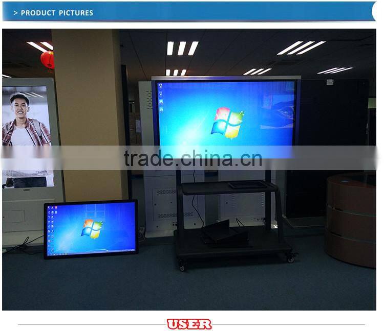65 inch infrared interactive whiteboard with all in one touch pc