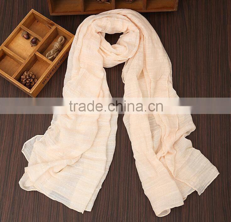 New Long Viscose Gradient Striped Turkey Scarf