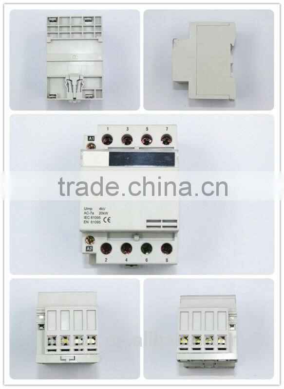 230V/400V 1-63A 1P-4P household lc1-d0910 ac contactor