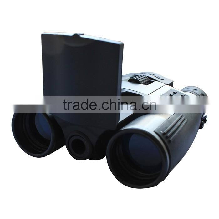 2016 Factory price high quality LI-ion battery 12MP Binocular digital camera for going out