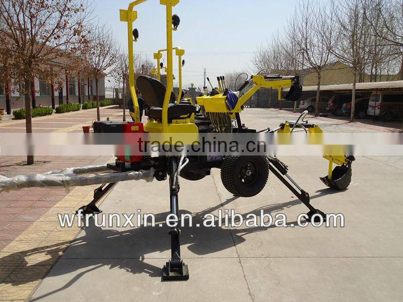 Runshine RXDLW-13 mini towable backhoe for sale