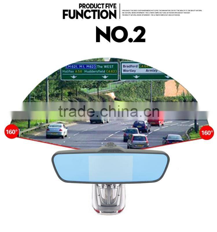 Car rearview mirror camera dvr,rearview mirror spy camera,car rearview camera