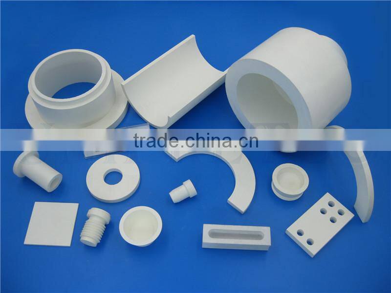 Wear Resistant Ceramic Tube Al2O3 Alumina Ceramic Lined Pipe